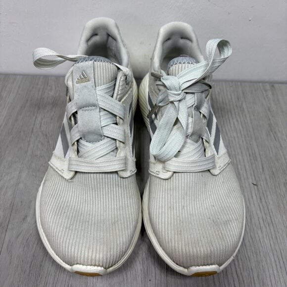 ADIDAS Size 6 White Edge Lux 3 Running Shoes Women Gum Sole - Picture 3 of 11